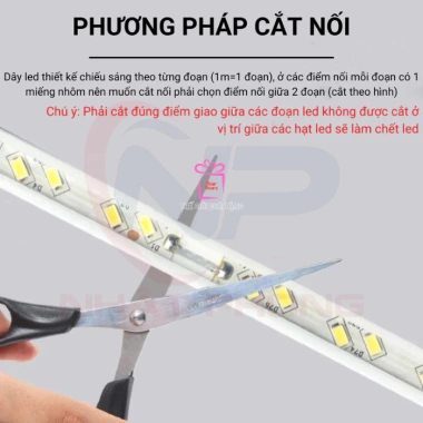 Dây Đèn Led 30m 2.835 Nháy Đuổi Tết 2.026 - Kèm Nguồn, Hắt Trần, Decor Phòng, Quấn Cây