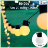 Dây Đèn Led 5m 20 Bóng Tròn 4cm, phích cắm, trang trí quán cà phê & trà chanh, 99.000 VND