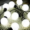 Dây Đèn Led 5m 20 Bóng Tròn 4cm, phích cắm, trang trí quán cà phê & trà chanh, 99.000 VND 6