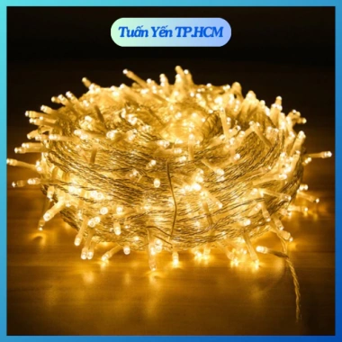 Dây đèn LED 80m quấn cây 8 kiểu chớp nháy - Trang trí Noel, Lễ, Tết, giảm giá 175k