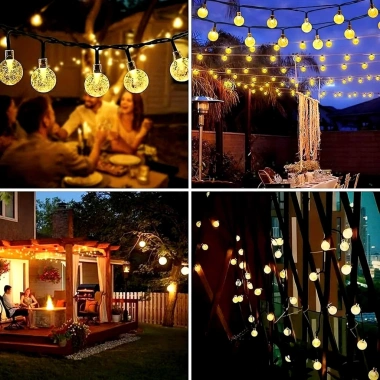 Dây đèn LED 9m Trang trí Tết Noel, Cherry Ball Bền Đẹp - Giá 39.000đ 3