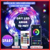Dây đèn LED ARGB 10m Đổi màu, Hiệu ứng nháy, Điều khiển App & Cảm âm, Chống nước, Trang trí Noel & Tết