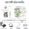 Dây đèn LED ARGB 10m Đổi màu, Hiệu ứng nháy, Điều khiển App & Cảm âm, Chống nước, Trang trí Noel & Tết 5