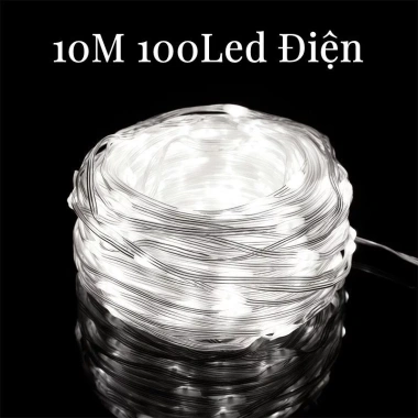 Dây đèn LED ARGB 10m Đổi màu, Hiệu ứng nháy, Điều khiển App & Cảm âm, Chống nước, Trang trí Noel & Tết 10 Dây đèn LED ARGB 10m Đổi màu, Hiệu ứng nháy, Điều khiển App & Cảm âm, Chống nước, Trang trí Noel & Tết 10