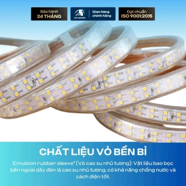 Dây đèn LED ATH LIGHTING 5m đèn nháy đa màu chống nước, trang trí Noel, Tết, cây thông - Giá chỉ 41.000₫ 3