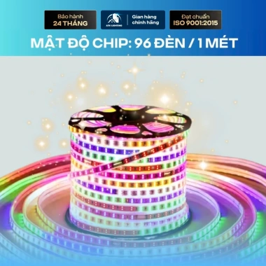 Dây đèn LED ATH LIGHTING 5m đèn nháy đa màu chống nước, trang trí Noel, Tết, cây thông - Giá chỉ 41.000₫ 4