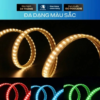 Dây đèn LED ATH LIGHTING 5m đèn nháy đa màu chống nước, trang trí Noel, Tết, cây thông - Giá chỉ 41.000₫ 6