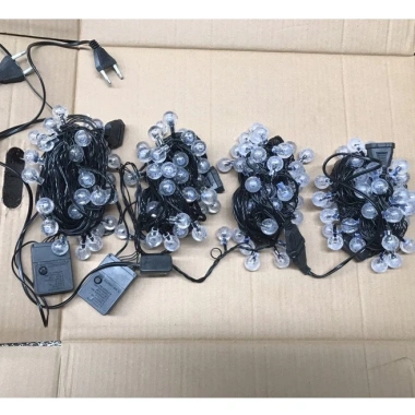 Dây đèn LED bi bọt nước 10m - Chống nước, dùng trong nhà, ngoài trời, chỉ 31.000₫