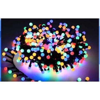 Dây đèn LED bi đục 15m 140 bóng chớp nháy - Trang trí Noel, Tết giá 31.360₫