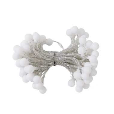 Dây Đèn LED Bong Bóng Trang Trí Nhà Cửa Giáng Sinh Lễ Tết - Sáng Rực, Không Pin 4