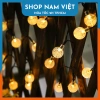 Dây Đèn LED Bóng Tròn Năng Lượng Mặt Trời Chống Nước - Trang Trí Sân Vườn Giá 135k 6