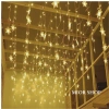 Dây đèn LED bông tuyết 4m 16 sợi Decor quán cafe, phòng nháy Noel, giảm giá 129k 2