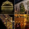 Dây đèn LED bông tuyết 4m 16 sợi Decor quán cafe, phòng nháy Noel, giảm giá 129k 5