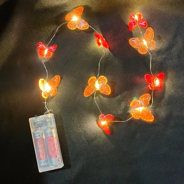 Dây đèn LED cánh bướm handmade nhựa - Đèn decor dễ thương, giảm giá 26.000₫ 8 Dây đèn LED cánh bướm handmade nhựa - Đèn decor dễ thương, giảm giá 26.000₫ 8