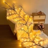 Dây đèn LED cành hoa đào 1.2m 48 bóng - Trang trí tường, nhà cửa, phòng khách, lễ Tết giảm giá 157.5k 4