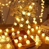 Dây đèn LED Cherry Ball bi đục trang trí lễ Tết decor nhà cửa giá 38.000 VND