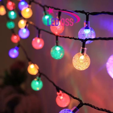 Dây Đèn LED Cherry Ball Bọt 10m Bóng Pha Lê Phích Nối Dài Trang Trí Noel Giá 45.000đ 8