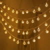 Dây Đèn LED Cherry Bọt Nước 10m - 100 Bóng Trang Trí Cây Thông Noel, Giá 79.000 VND