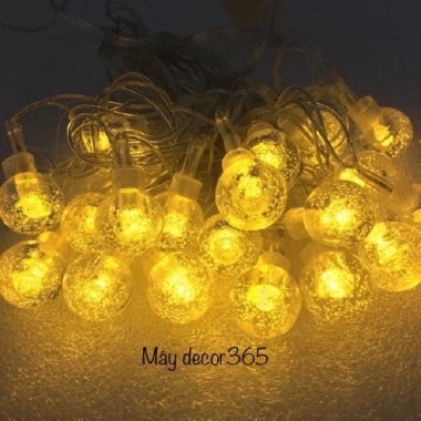 Dây Đèn LED Cherry Bọt Nước 10m - 100 Bóng Trang Trí Cây Thông Noel, Giá 79.000 VND 3