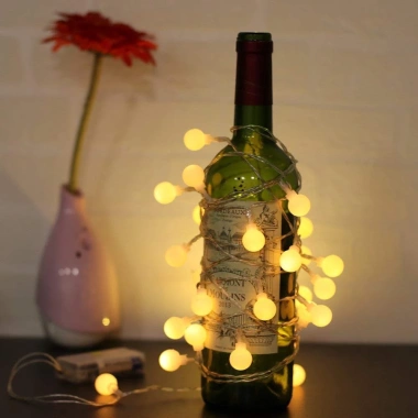 Dây Đèn LED Cherry Bọt Nước 10m - 100 Bóng Trang Trí Cây Thông Noel, Giá 79.000 VND 4