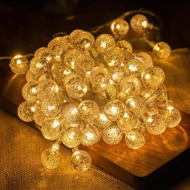 Dây Đèn LED Cherry Bọt Nước 10m - 100 Bóng Trang Trí Cây Thông Noel, Giá 79.000 VND 5