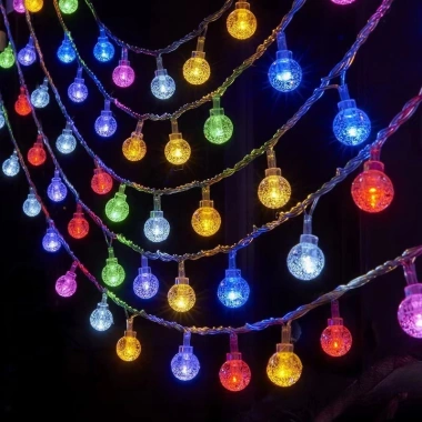 Dây Đèn LED Cherry Bọt Nước 10m - 100 Bóng Trang Trí Cây Thông Noel, Giá 79.000 VND 7