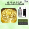 Dây Đèn LED Chống Nước 20-100m Không Nháy - Trang Trí Café Ngoài Trời Giáng Sinh Cây Thông Noel 10
