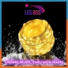 Dây đèn LED chống nước ngoài trời, hạt gạo chớp nháy Giáng sinh Noel Tết, giá 99.000₫