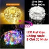 Dây đèn LED chống nước ngoài trời, hạt gạo chớp nháy Giáng sinh Noel Tết, giá 99.000₫ 9