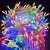 Dây Đèn Led Chớp Nháy 6m Nhiều Màu - Trang Trí Noel, Tết, Ngoài Trời 220V 4