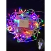 Dây Đèn Led Chớp Nháy 6m Nhiều Màu - Trang Trí Noel, Tết, Ngoài Trời 220V 5