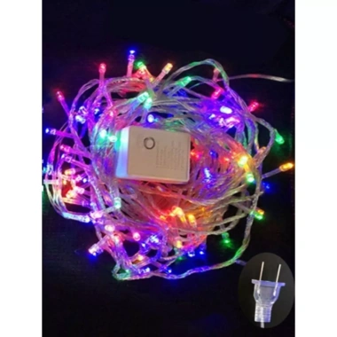 Dây Đèn Led Chớp Nháy 6m Nhiều Màu - Trang Trí Noel, Tết, Ngoài Trời 220V
