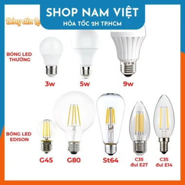 Dây Đèn LED Chuôi E27 Chống Nước, Kèm Bóng Đèn, Trang Trí Ngoài Trời - 299k