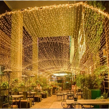 Dây Đèn LED Cuộn 100M Chống Nước, Nhiều Chế Độ - Trang Trí Ngoài Trời Noel Tết, Giá 169k 9