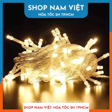Dây Đèn LED Đom Đóm Fairy Light Chống Nước, Đa Chế Độ Sáng - Ngoại Trời 57.820₫ 4