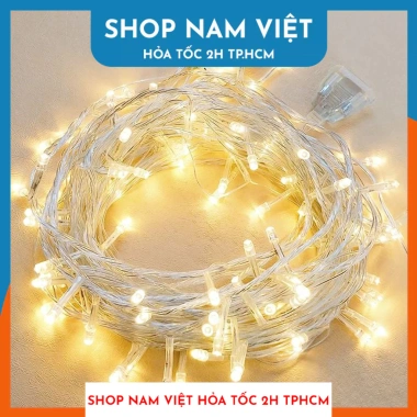 Dây Đèn LED Đom Đóm Fairy Light Chống Nước, Đa Chế Độ Sáng - Ngoại Trời 57.820₫ 9