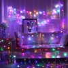 Dây đèn Led fairy 10m 100LED - Trang trí Tết, cắm điện, giá 45.000 VND 7