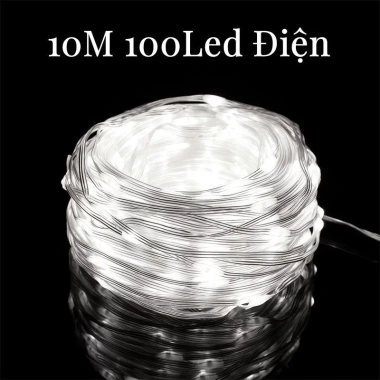 Dây đèn Led hạt gạo Ngọc trai xanh 8 chế độ, ngoài trời, chống nước, 99.000₫ 3