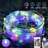 Dây đèn Led hạt gạo Ngọc trai xanh 8 chế độ, ngoài trời, chống nước, 99.000₫ 5