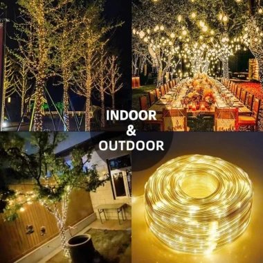 Dây đèn LED hạt gạo siêu sáng, chống nước, ngoài trời, Giáng Sinh, Noen lễ Tết - Giá 33.950₫ 8 Dây đèn LED hạt gạo siêu sáng, chống nước, ngoài trời, Giáng Sinh, Noen lễ Tết - Giá 33.950₫ 8