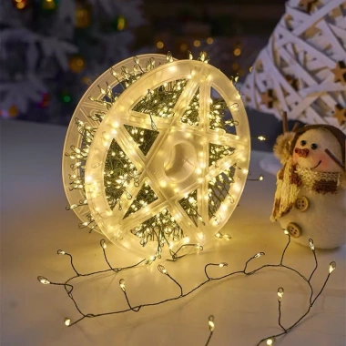Dây Đèn LED Hạt Gạo Xương Cá – Trang Trí Noel, Đom Đóm Decor Sân Vườn, Giá 189.000₫