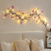 Dây Đèn LED Hình Bướm Ánh Sáng Vàng Ấm - Trang Trí Phòng Giá 99.000 VNĐ