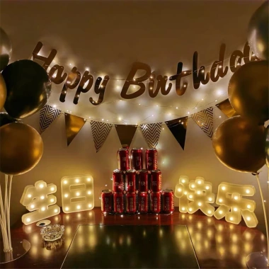 Dây Đèn LED Hình Chữ Happy Birthday - Trang Trí Tiệc Sinh Nhật Giá 207.900 VND 2 Dây Đèn LED Hình Chữ Happy Birthday - Trang Trí Tiệc Sinh Nhật Giá 207.900 VND 2