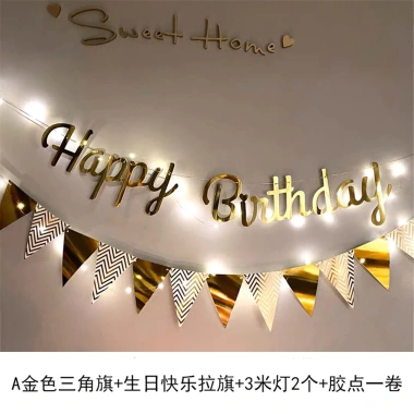 Dây Đèn LED Hình Chữ Happy Birthday - Trang Trí Tiệc Sinh Nhật Giá 207.900 VND