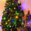 Dây Đèn Led Kim Cương 40m 160 Bóng Đơn và Đa Sắc IP65 Cắm 220V Sáng Tiết Kiệm 3