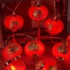 Dây Đèn LED Lồng Đèn Chữ Phúc Đỏ Thả Rèm - Chế Độ Nháy, Trang Trí Tết & Khai Trương, Giá Ưu Đãi 109.000₫ 5
