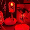 Dây đèn LED lồng đèn đỏ chữ Phúc viền vàng tròn trụ - Trang trí lễ Tết, cắm điện không nháy, giảm giá 20% 105.000₫ 6