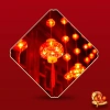 Dây Đèn LED Lồng Đèn Ngang 4-5m Đầu Nối Dài Chống Thấm Ngoài Trời - Tết 2.025 50k 3