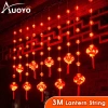 Dây Đèn LED Lồng Đèn Ngang 4-5m Đầu Nối Dài Chống Thấm Ngoài Trời - Tết 2.025 50k 8
