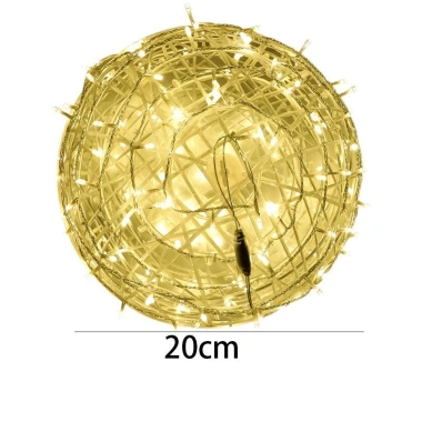 Dây đèn LED NAMSHEVA 20cm - Đèn treo cổ tích đa màu, bóng mây, giá chỉ 76.010đ